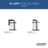 Progress Ellery Collection One Light in Black Modern Farmhouse Large Outdoor Wall Lantern Model: P560170-031