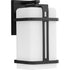 Progress Ellery Collection One Light in Black Modern Farmhouse Outdoor Wall Lantern Model: P560169-031