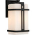 Progress Ellery Collection One Light in Black Modern Farmhouse Outdoor Wall Lantern Model: P560169-031