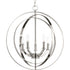 Progress Equinox P3841 104 5 60 Watt CAND FOYER LANTERN in Polished Nickel Finish Model: P3841-104