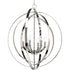 Progress Equinox P3889 104 6 60 Watt CAND FOYER LANTE in Polished Nickel Finish Model: P3889-104