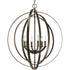 Progress Equinox P3889 104 6 60 Watt CAND FOYER LANTE in Polished Nickel Finish Model: P3889-104