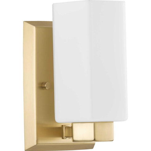 Progress Estrada Collection One Light in Polished Chrome Contemporary Bath & Vanity Light Model: P300476-015