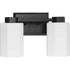 Progress Estrada Collection Two Light in Polished Chrome Contemporary Bath & Vanity Light Model: P300477-015