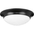 Progress Etched Glass Close-to-Ceiling P350147 009 2 60 Watt MED FLUSH MOUNT in Brushed Nickel Finish Model: P350147-009