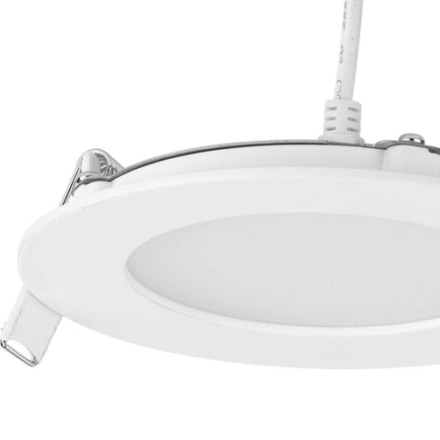 Progress Everlume P807000 028 30 4IN EDGELIT RECESSED LED in Satin White Finish Model: P807000-028-30