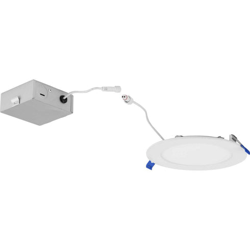 Progress Everlume P807001 028 30 6IN EDGELIT LED TRIM in Satin White Finish Model: P807001-028-30