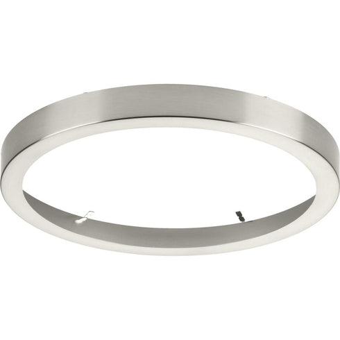 Progress Everlume P860050 009 11IN EDGELIT ROUND TRIM RING in Brushed Nickel Finish Model: P860050-009