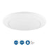 Progress Fairway LED Fairway Collection 7 in. White LED Surface Mount Light in Satin White Finish Model: P810042-028-30