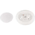 Progress Fairway LED Fairway Collection 7 in. White LED Surface Mount Light in Satin White Finish Model: P810042-028-30