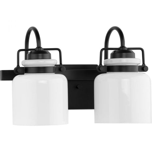 Progress Fessler P300439 009 2 Light BATH in Brushed Nickel Finish Model: P300439-009