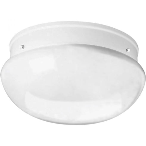 Progress Fitter P3412 30 CLSE TO CLG 2 75 Watt MED in White Finish Model: P3412-30
