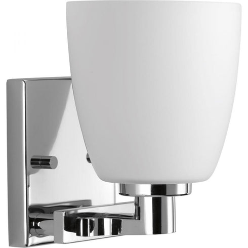 Progress Fleet P2165 09 1 100 Watt MED BATH BRACKET in Brushed Nickel Finish Model: P2165-09