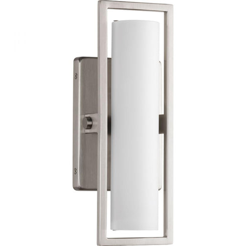 Progress Frame P2781 0930K9 1 15 Watt LED LINEAR VANITY in Brushed Nickel Finish Model: P2781-0930K9