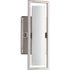 Progress Frame P2781 0930K9 1 15 Watt LED LINEAR VANITY in Brushed Nickel Finish Model: P2781-0930K9