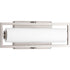 Progress Frame P2781 0930K9 1 15 Watt LED LINEAR VANITY in Brushed Nickel Finish Model: P2781-0930K9