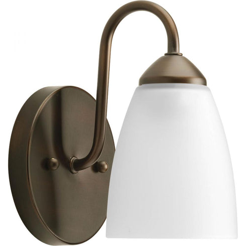 Progress Gather P2706 09 1 100 Watt MED BATH BRACKET in Brushed Nickel Finish Model: P2706-09