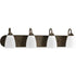 Progress Gather P2709 09 4 100 Watt MED BATH BRACKET in Brushed Nickel Finish Model: P2709-09