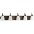 Progress Gather P2713 09 5 100 Watt MED BATh BRACKET in Brushed Nickel Finish Model: P2713-09