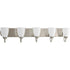 Progress Gather P2713 09 5 100 Watt MED BATh BRACKET in Brushed Nickel Finish Model: P2713-09