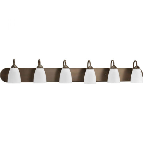 Progress Gather P2714 09 6 100 Watt MED BATH BRACKET in Brushed Nickel Finish Model: P2714-09