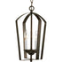 Progress Gather P3928 09 3 60 Watt CANDLE FOYER in Brushed Nickel Finish Model: P3928-09