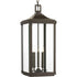 Progress Gibbes Street P550004 020 3 60WCAND HANGING LANTERN in Antique Bronze Finish Model: P550004-020