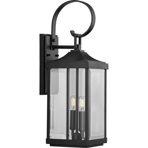 Progress Gibbes Street P560022 020 2 60 Watt CAND WALL LANTERN in Antique Bronze Finish Model: P560022-020