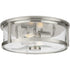 Progress Gilliam P350253 009 2 Light FLUSHMT in Brushed Nickel Finish Model: P350253-009
