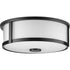 Progress Gilliam P350254 009 2 Light FLUSHMT in Brushed Nickel Finish Model: P350254-009