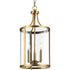 Progress Gilliam P500390 009 3 Light FOYER in Brushed Nickel Finish Model: P500390-009