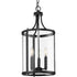 Progress Gilliam P500390 009 3 Light FOYER in Brushed Nickel Finish Model: P500390-009