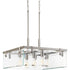 Progress Glayse P500074 009 5 60 Watt MED PENDANT in Brushed Nickel Finish Model: P500074-009