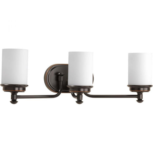 Progress Glide P300014 009 3 100 Watt MED BATH BRACKET in Brushed Nickel Finish Model: P300014-009