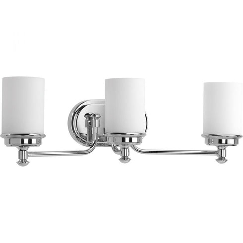 Progress Glide P300014 009 3 100 Watt MED BATH BRACKET in Brushed Nickel Finish Model: P300014-009