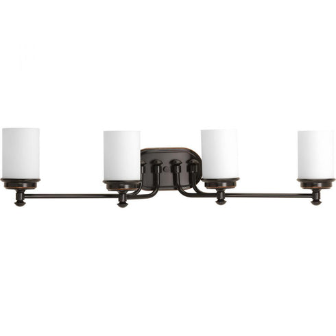 Progress Glide P300015 009 4 100 Watt MED BATH BRACKET in Brushed Nickel Finish Model: P300015-009