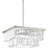 Progress Glimmer Four Light Pendant in Antique Bronze Finish Model: P500109-020
