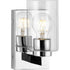 Progress Goodwin P300386 009 1 Light Vanity in Brushed Nickel Finish Model: P300386-009