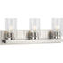 Progress Goodwin P300388 009 3 Light VANITY in Brushed Nickel Finish Model: P300388-009