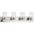 Progress Goodwin P300389 009 4 Light VANITY in Brushed Nickel Finish Model: P300389-009