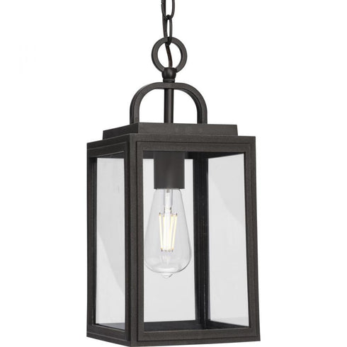 Progress Grandbury P550064 020 1 75 Watt MED HANGING LANTERN in Antique Bronze Finish Model: P550064-020