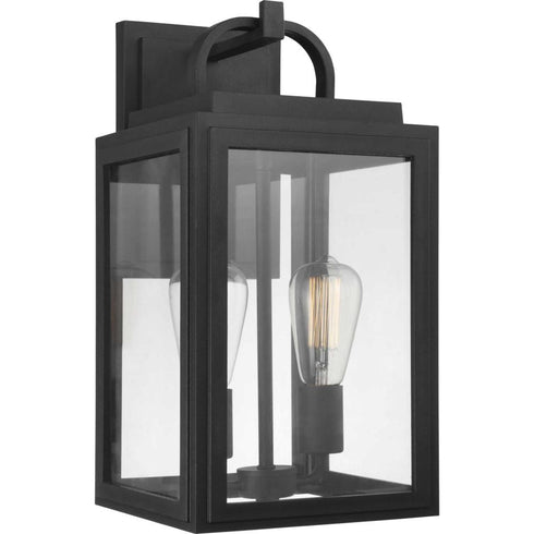 Progress Grandbury P560176 020 2 75 Watt MED WALL LANTERN in Antique Bronze Finish Model: P560176-020