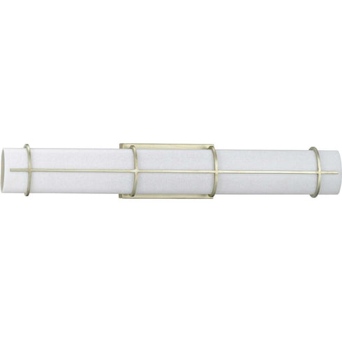 Progress Grid LED P300333 031 30 1 33 Watt LED LINEAR BATH in Black Finish Model: P300333-031-30