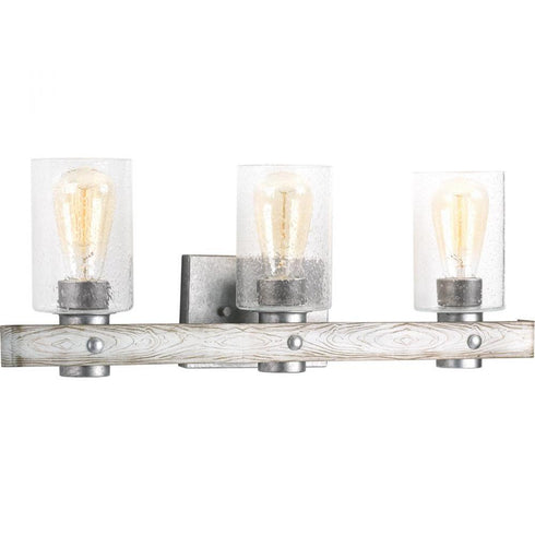 Progress Gulliver P300125 141 3 60 Watt MED BATH BRACKET in Galvanized Finish Finish Model: P300125-141