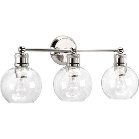 Progress Hansford P300051 020 3 60 Watt MED BATH BRACKET in Antique Bronze Finish Model: P300051-020
