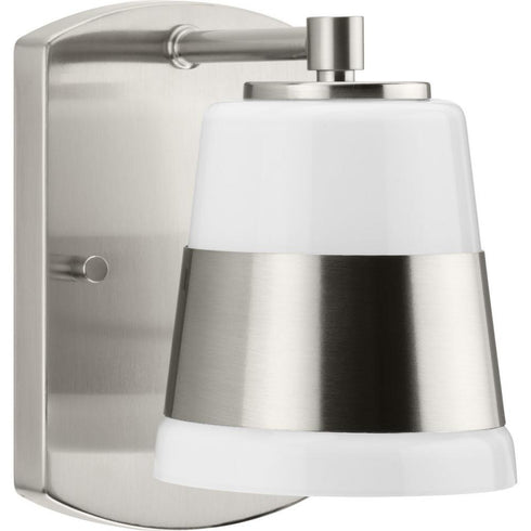 Progress Haven P300442 009 1 Light BATH in Brushed Nickel Finish Model: P300442-009