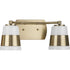 Progress Haven P300443 009 2 Light BATH in Brushed Nickel Finish Model: P300443-009