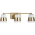 Progress Haven P300444 009 3 Light BATH in Brushed Nickel Finish Model: P300444-009