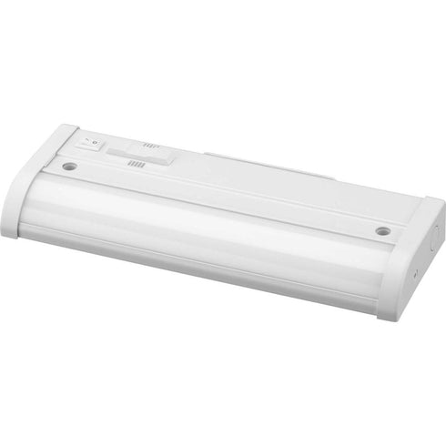 Progress Hide-a-lite P700024 028 CS 9IN UC LINEAR LED in Satin White Finish Model: P700024-028-CS