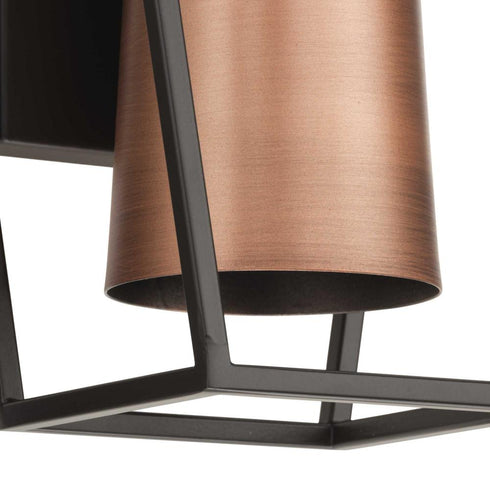 Progress Hutchence P560335 020 1 Light WALL LANTERN in Antique Bronze Finish Model: P560335-020